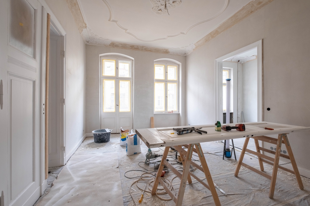 Property renovation concept